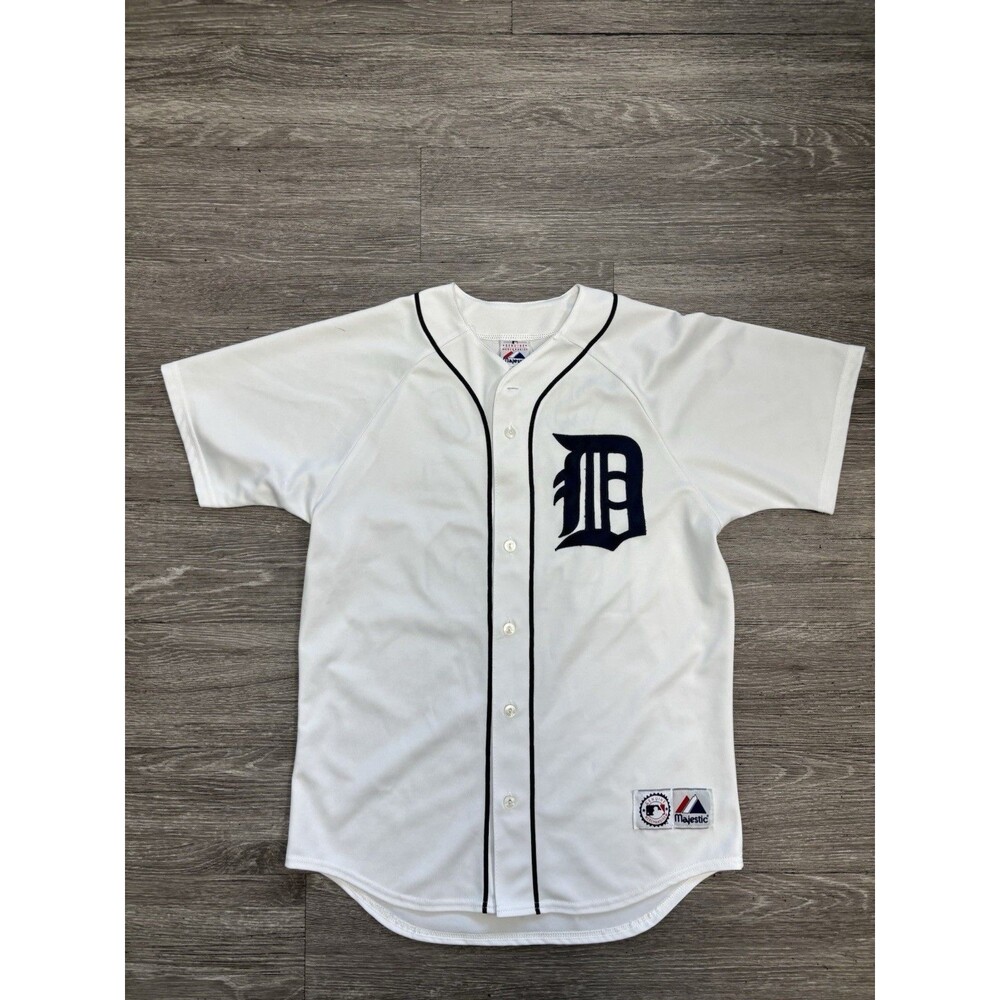 Majestic MLB Detroit Tigers 2012 Detroit Tigers Delmon Young #21 White Jersey MD